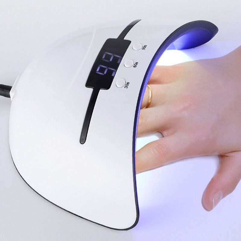 Pro Nagellak Droger Lamp USB LED UV Gel Acryl Curing Licht Manicure Timer Nail Gel Nagellak lamp Gereedschap