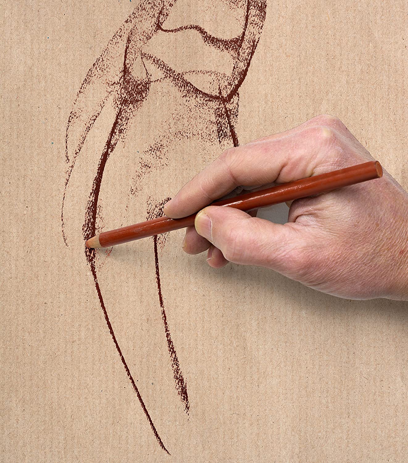 250gsm A4 Natural Kraft Paper Diy Handmade Packing Paper Drawing Sketch Thick Hard Cardboard Stationery Supplies