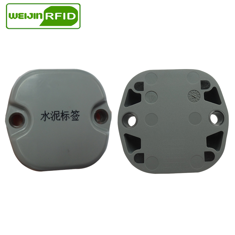 UHF RFID Concrete tag omni-ID 915mhz 868mhz Impinj Monza4QT EPC 10pcs durable ABS smart card passive RFID tags