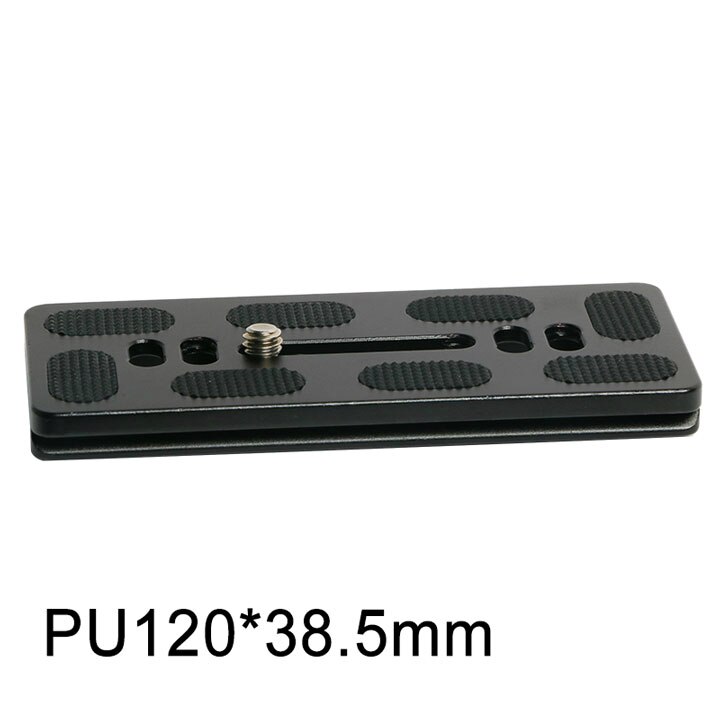 Camera clamp long plate mount clamp tripod plate adapter telephono lens clamp for arca swiss plate tripod dslr camera QR120: PU120 plate