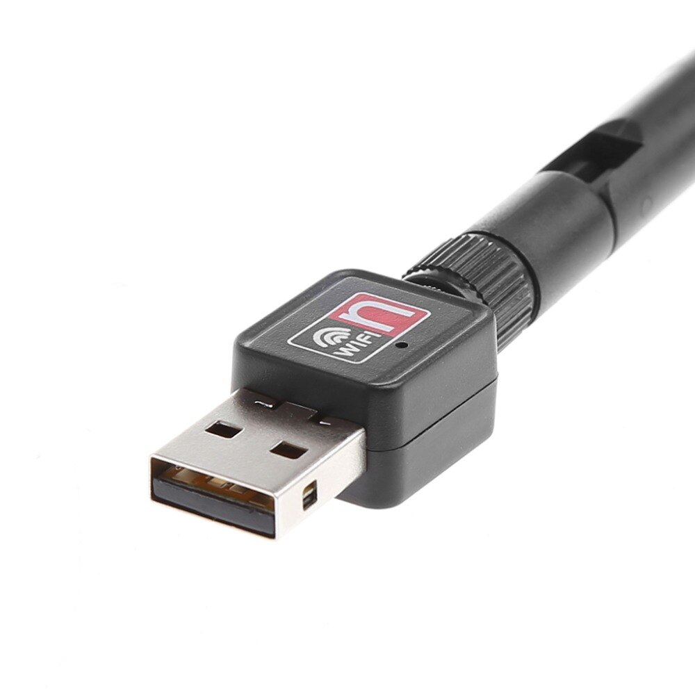 150 mbps mini usb 2.0 nätverk lan-kort wifi trådlös adapter med antenn 802.11n/ g/b