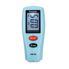 Yunombo Digital Backlight LCD Film Thickness Meter Car Paint Thickness Tester Coating Thickness Gauge YNB-100