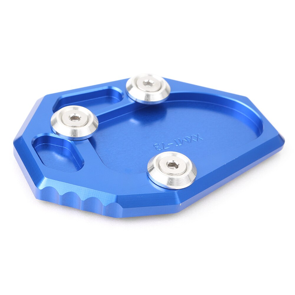 Pata de cabra para motocicleta, extensión de caballete, placa de almohadilla para Yamaha FZ6-S2 ABS FZ6R XJ6 ABS MT-07 Moto Cage Tracer 700 XSR700