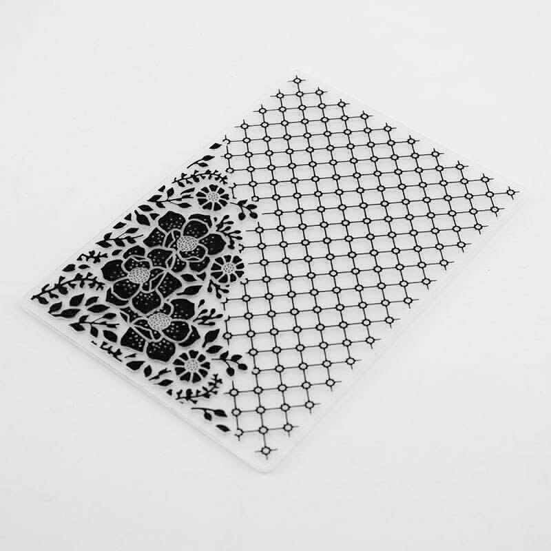 1Pcs Scrapbooking Paper DIY Photo Album Template Craft Card Plastic Template Molds Crafts Cards Stencils Embossing Folder