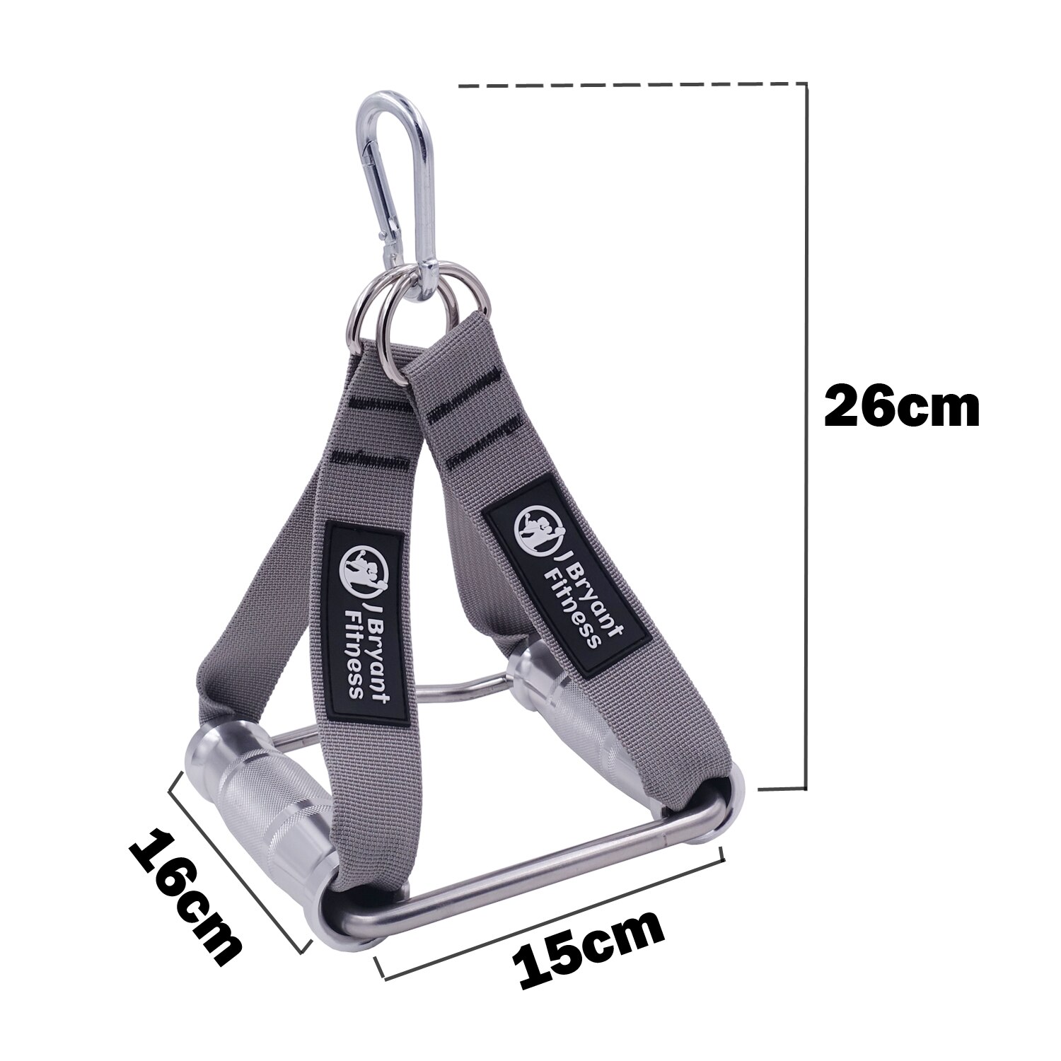 Meatl Gym Handvat Dubbele D Handgrepen Zware Verwijderbare Pull Down V Bar Voor Thuis Kabel Machine Roeiboot T-Bar training Fitness Apparatuur