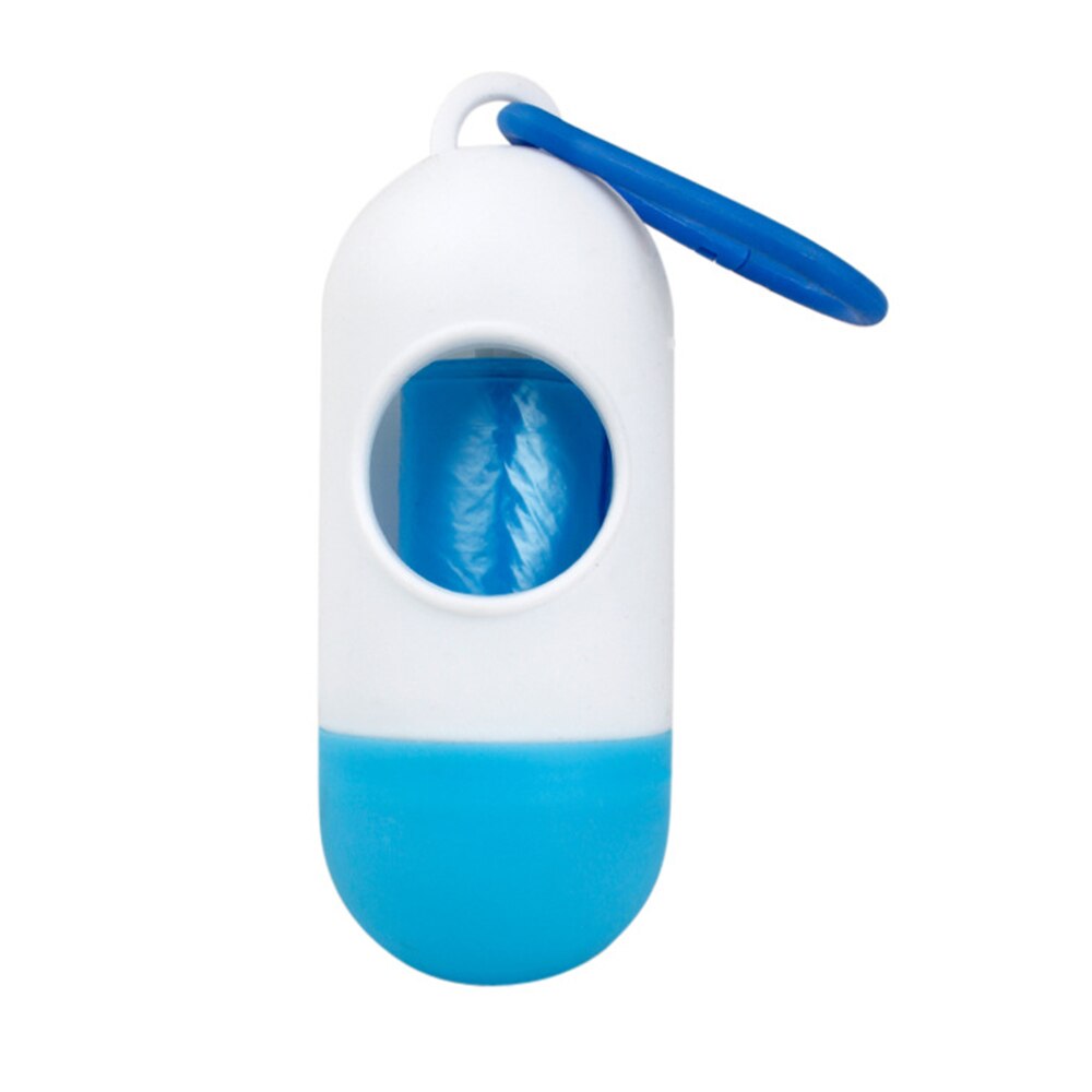 Pet Puppy Cat Pick Up Poop Bag Dispenser Portable Dog Poop Waste Bag Holder Outdoor Pets Supplies Garbage Bags Organizer: I