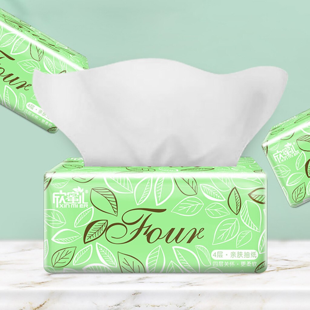 Toilet paper Multifold Paper Towels With Fast-Drying Absorbency Pockets White 300Sheets/ Pack Draw paper