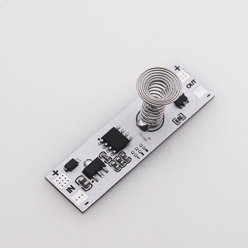 Touch Sensor Switch Dc 12V Capacitieve Coil Voorjaar Schakelaar Led Dimmer Schakelaar 9-24V 30W 3A Voor Smart Home Led Light Strip
