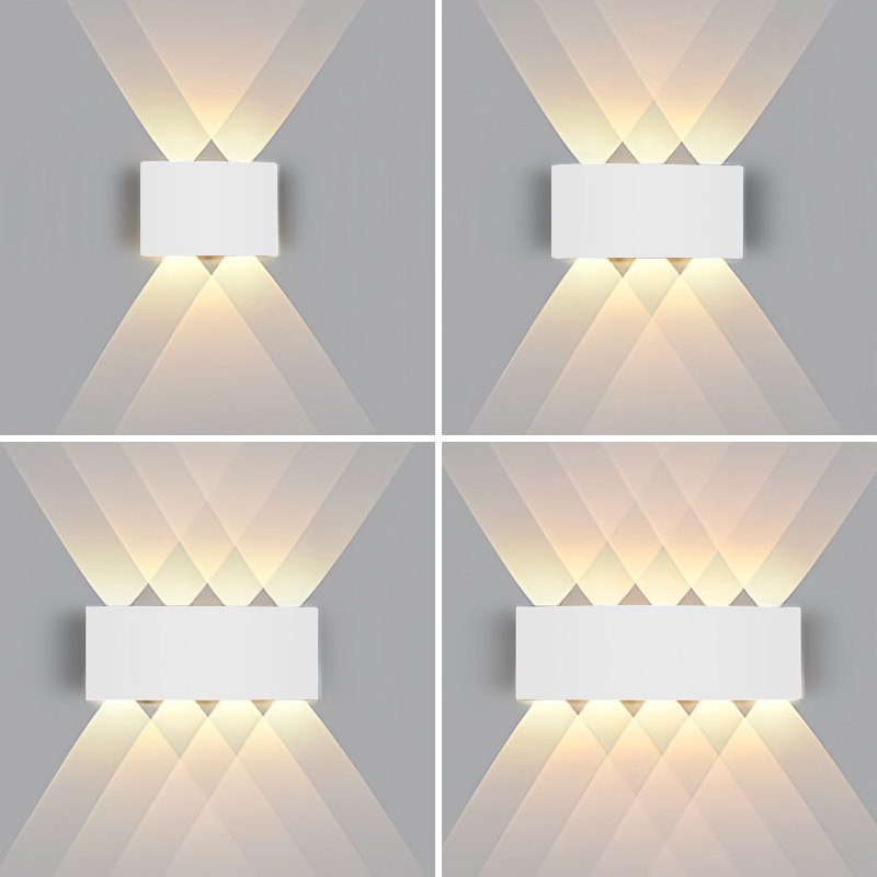 LED Wandlamp Waterdichte Buitenverlichting 4W 6W 8W 10W AC85-265V Op En neer Naar Verlichting Binnenverlichting Bedlampje Decor