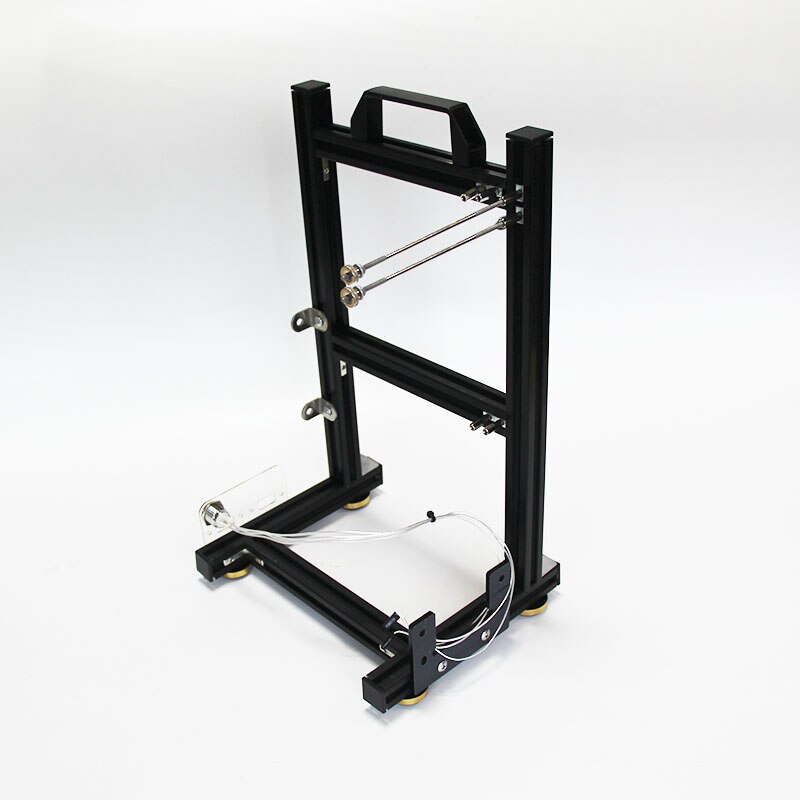 ATX MATX ITX Open all-aluminum rack DIY chassis vertical CASE transparent OPEN water-cooled support Grapchis: Black ITX