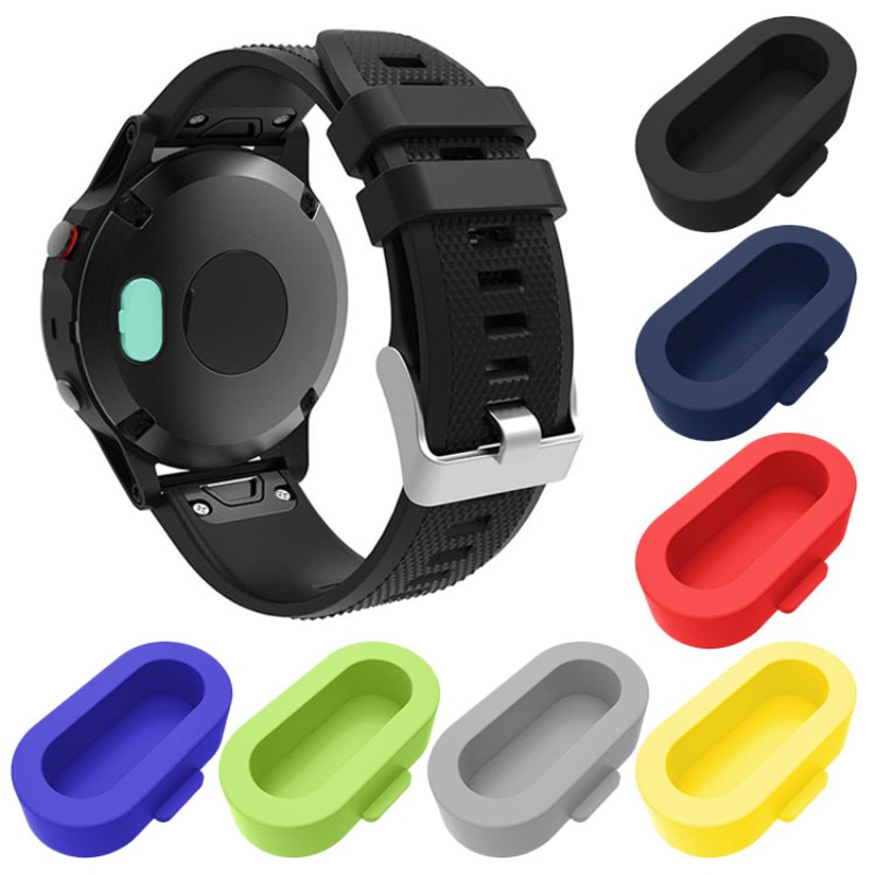 Tapas de polvo de silicona para Garmin Fenix 5 forerunner 935, tapón antiarañazos y antipolvo para Fenix 5, colorido, antiarañazos