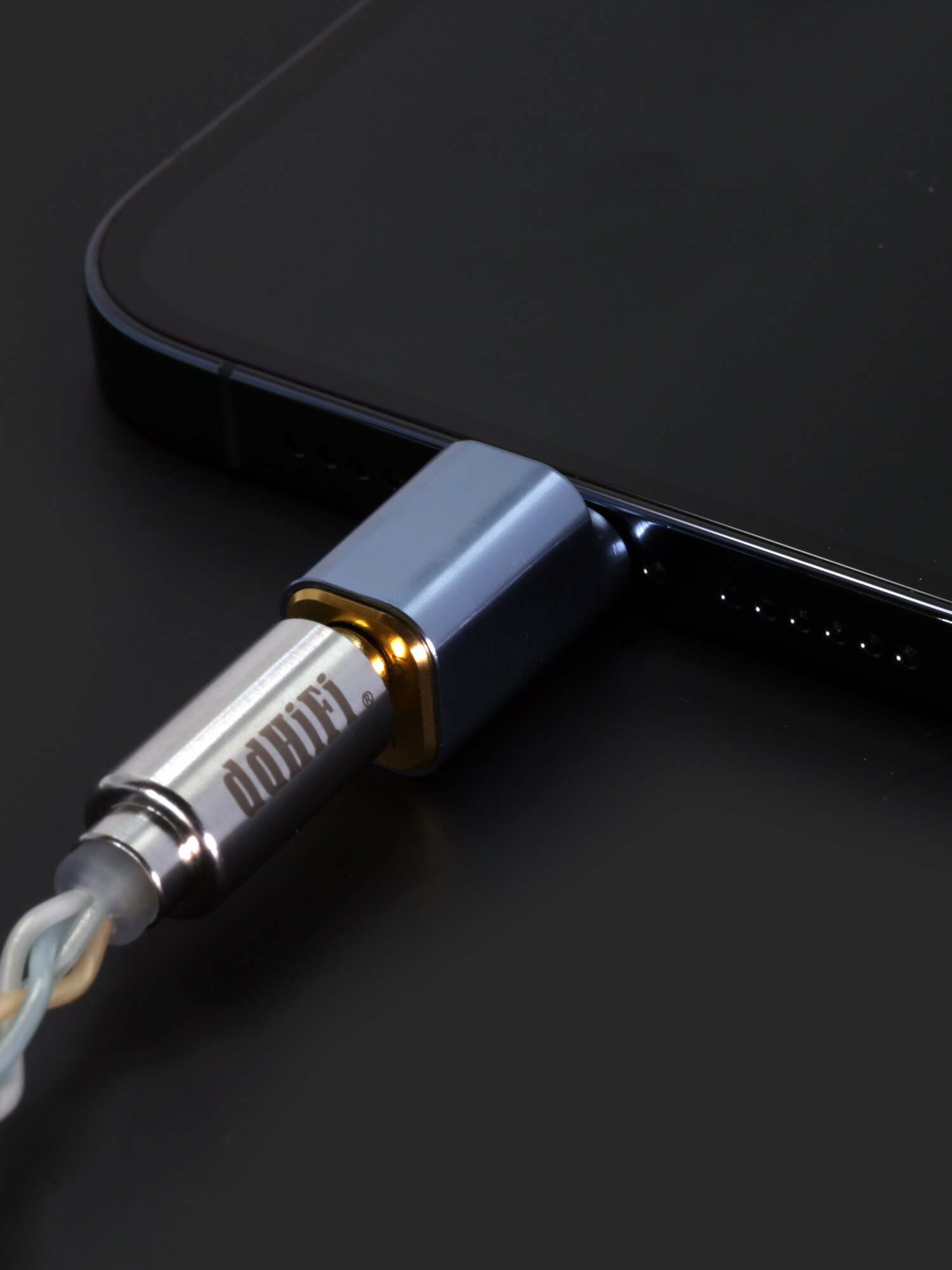 Dd ddhifi kopfhöreradapter aus aluminiumlegierung  to 3.5mm  tc35i )  lightning-anschlüssen für ios iphone / ipad / ipod touch