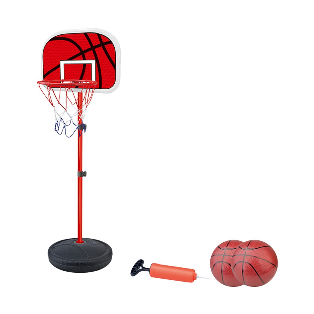 Liftable Indoor Cardboard Shooting Toys Children's basketballs hoop Adjustable Portable Outdoor Baby Kids Play Sets: B