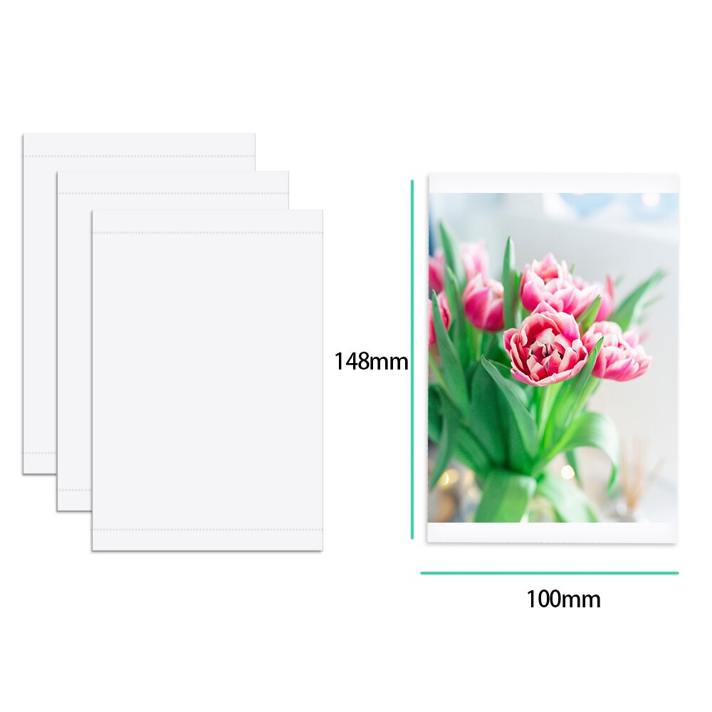 6 Inch KP-108IN Ink-Paper Set Ink Cartridge Photo Paper Compatible For Canon Selphy CP1300 CP1200 CP910 CP900 Photo Printer