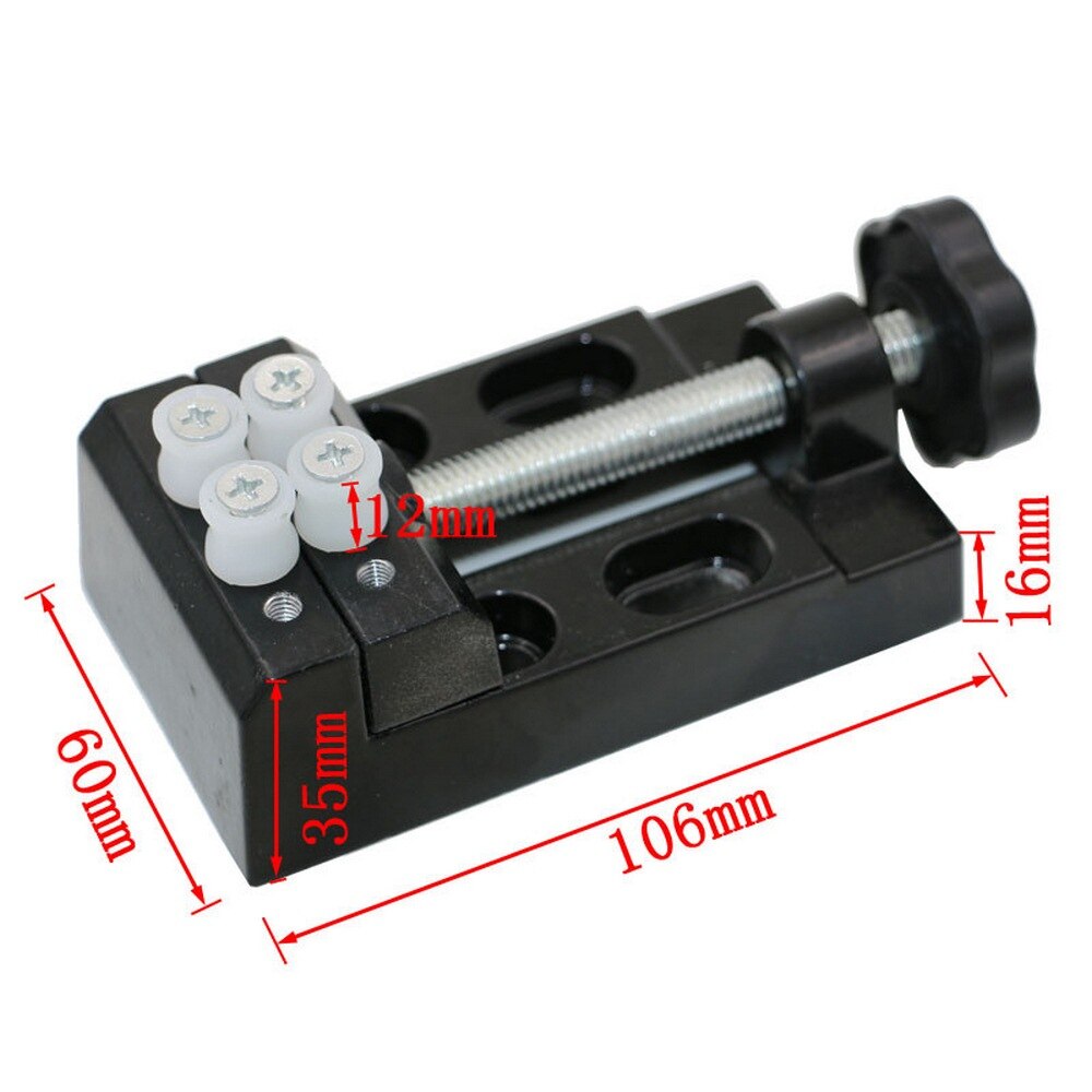 Bench Vise Miniature Clamp on Table Bench Vise Tool Vice Muliti-Funcational Table Vice Carving Bench Clamp Drill Press Flat Vice