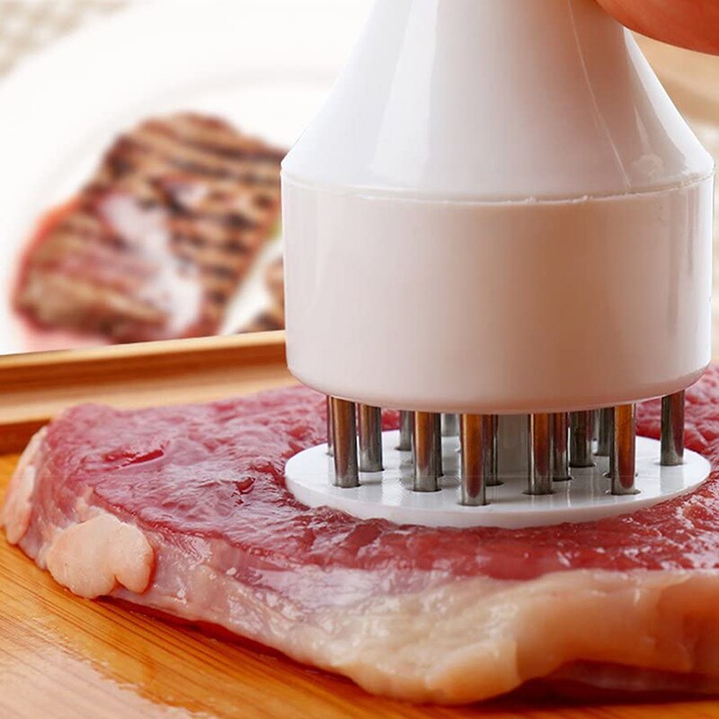 304 Rvs Vleesvermalser Duurzaam 21 Ultra Scherpe Naald Blade Tenderizer Voor Steak, Rundvlees-Keuken Koken Gereedschap