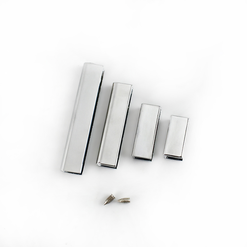 20 pz 15/20/25/32mm tessitura di metallo coda Clip borsa angolo viti bordi protezione fibbia ciondolo fai da te vite gancio accessori di chiusura: 32mm / Chrome