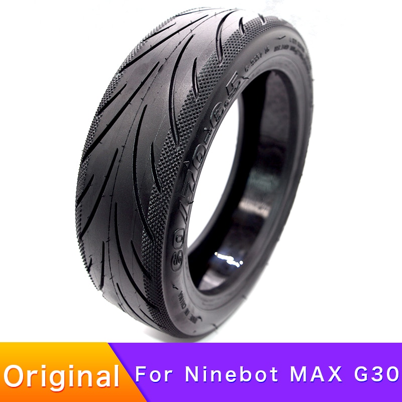 Originele Outer Band Voor Ninebot Max G30 Kickscooter Elektrische Scooter 10 Inch 60/70-6.5 Voor En Achter Tyre Wheel fietsband Onderdelen