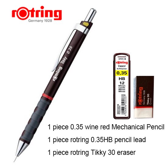 Recharges Mines Porte-mine ROtring Tikky 0,7 Mm - B (Doux) - Lot De 10 Étuis (120 Mines)