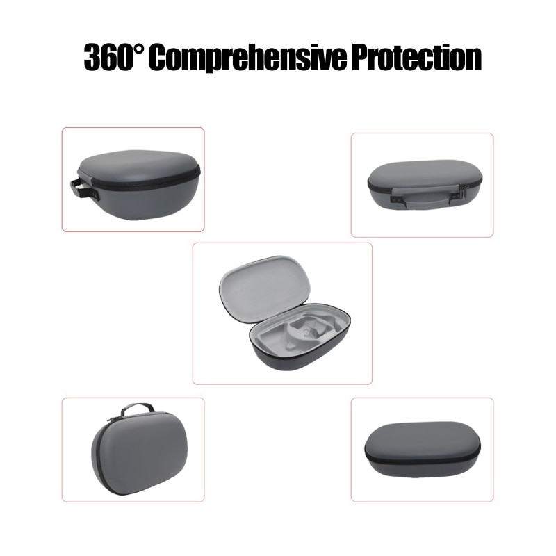 EVA Storage Bag Travel Protective Case Carrying Box Cover for -Oculus Quest 2 R9JA