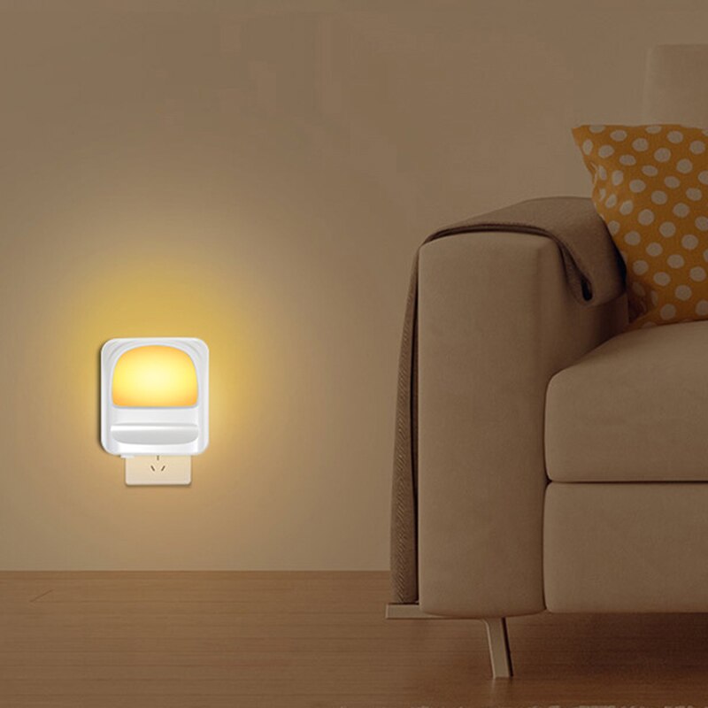 EU US Plug Human Body Sensor Light Sensor Control LED Night Light Children Night Light Children Living Room Lighting Smart Home