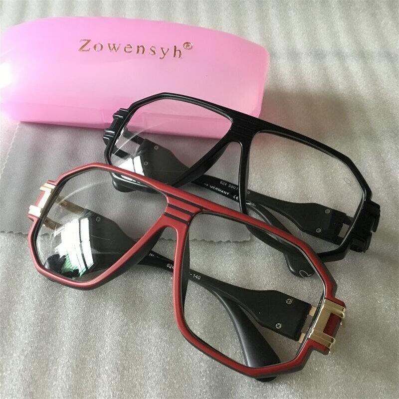 Zowensyh Big Size 624 red Sunglasses Women Hollow Out Frame Gradient Vintage Shades Oversized Sunglasses Luxury glasses