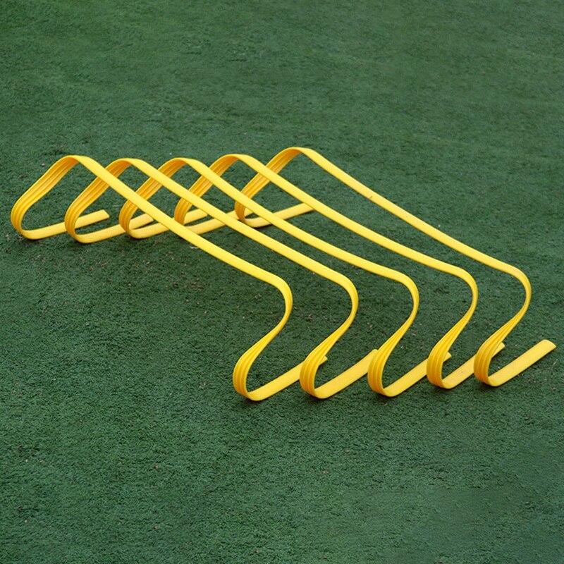 FußBall Geschwindigkeit Hürden Bord FußBall Mini Hürde Abnehmbare FußBall Barriere Rahmen FußBall Ausrügestochen