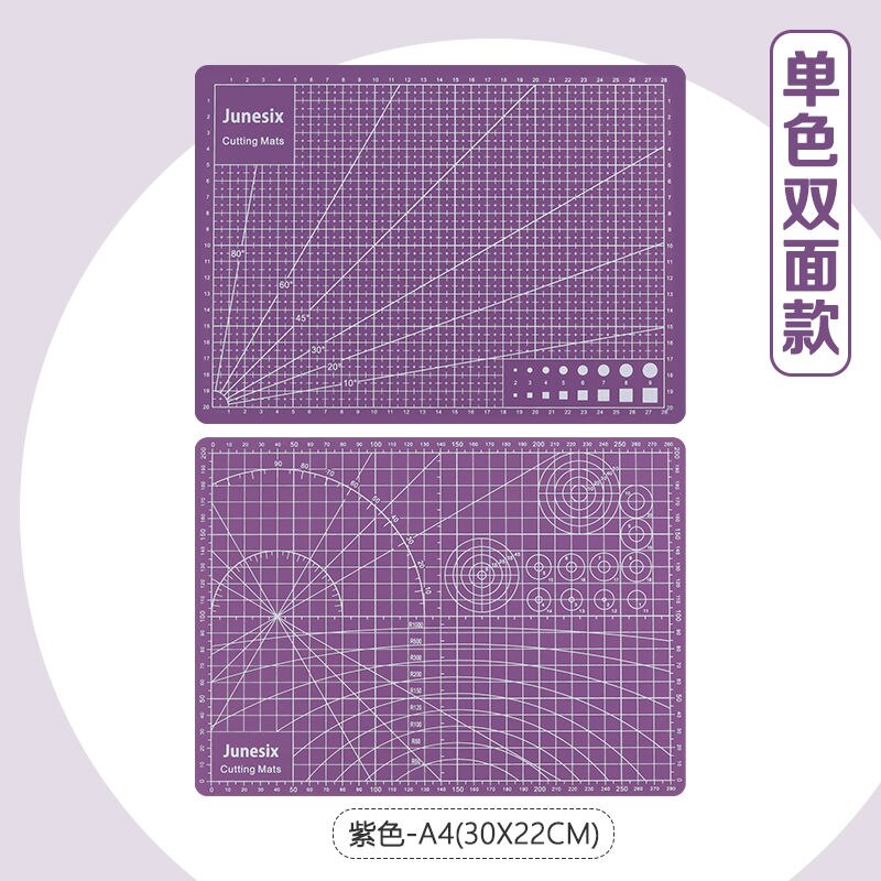 Multifunction Pvc Self Healing Cutting Mat Cutting pad Board Paper Cutter DIY Craft Tools Office School Supplies: double side-1