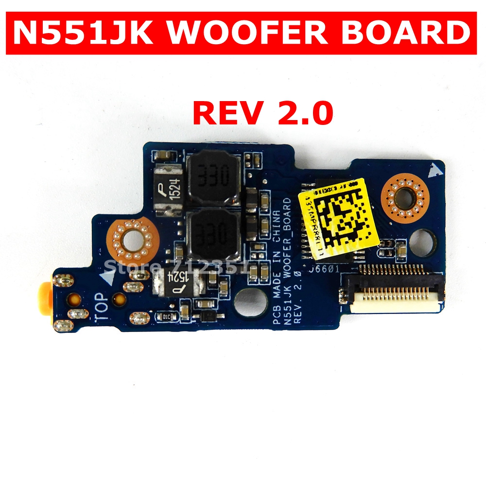 N551JK Woofer Board REV2.0 Voor Asus N551J N551JK N551JM N551JX N551JW G551JW G551JM G551JX Audio Board N551JK WOOFER_BOARD