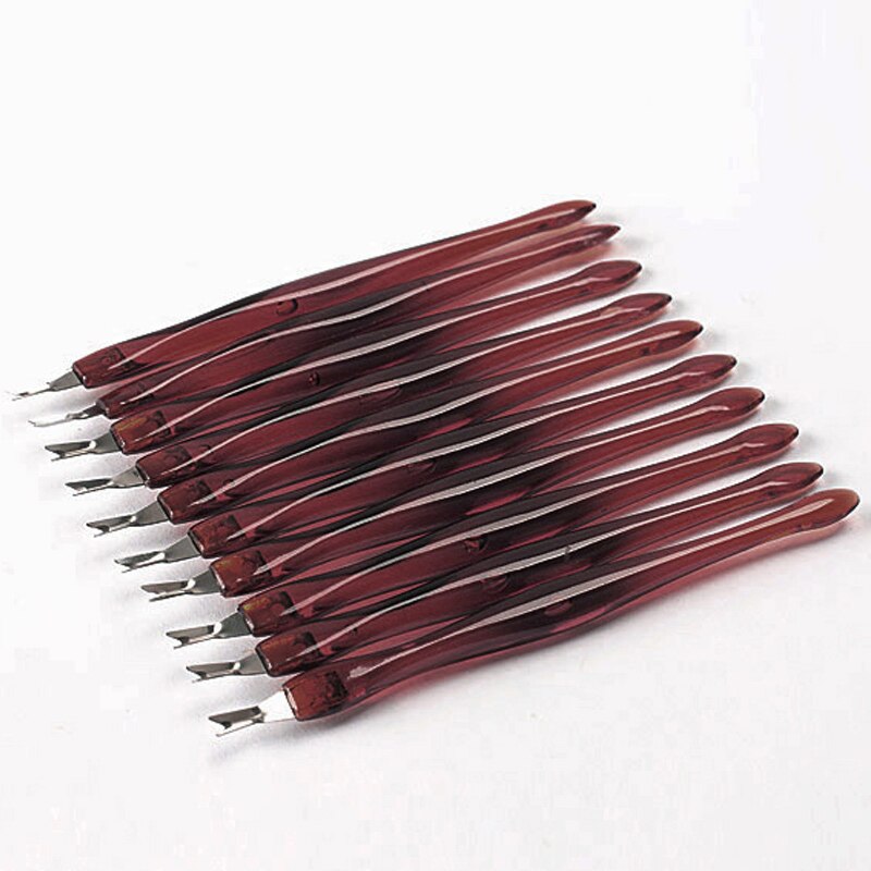 10 Stks/set Cuticle Trimmer Pusher Remover Manicure Pedicure Nagel Beauty Tool 669