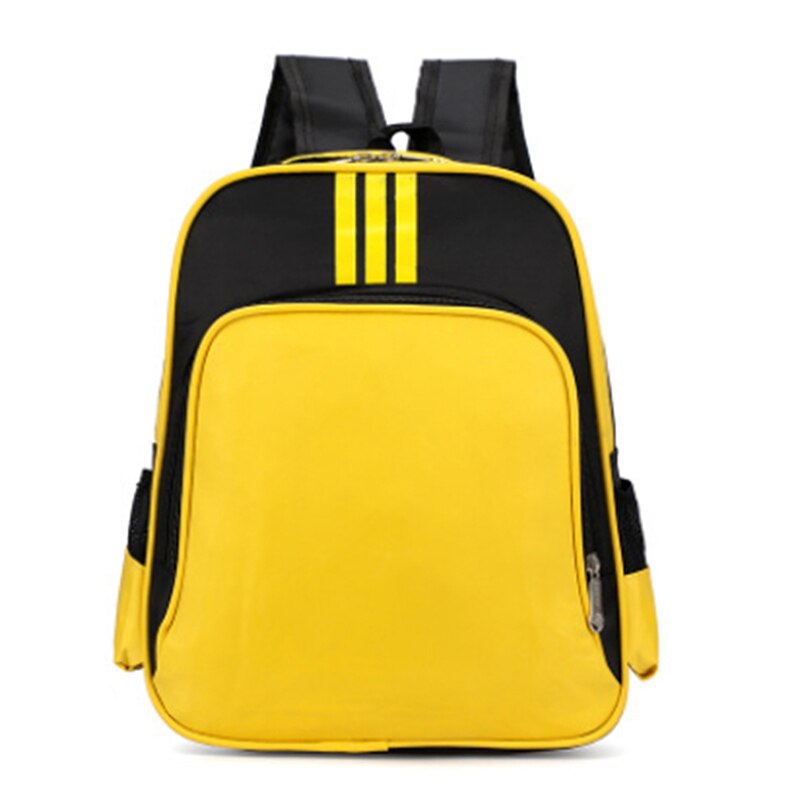 Students Children School Bag Backpack School Bags For Boys Girl School Backpack Large Capacity Waterproof Backpacks Kids Bags: Yellow