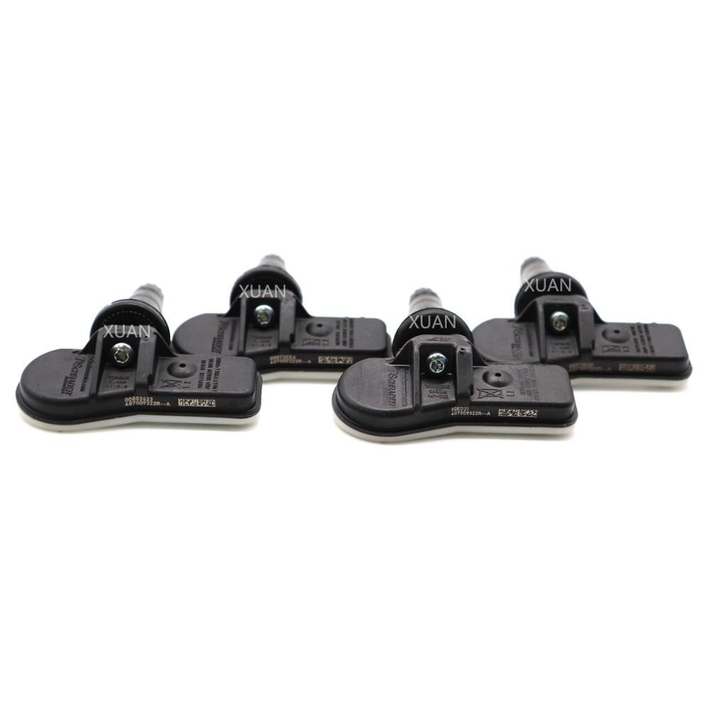 Til renault captur clio van dokker kangoo passager 433 mhz  -2025 407009322r tpms dæktryk overvågningssystem sensor
