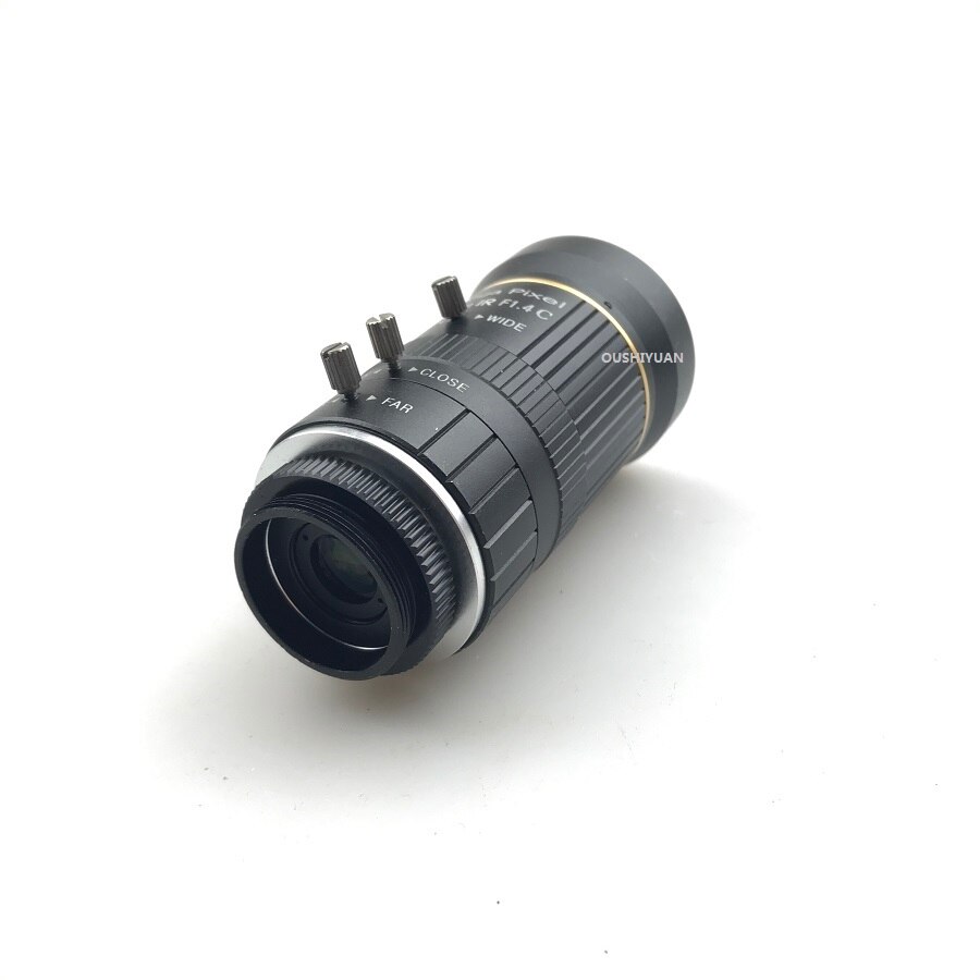 3.0 Megapixel 1/2.7" 8-50mm Lens F1.4 IR CS Mount Manual Iris Varifocal CCTV Camera Lens