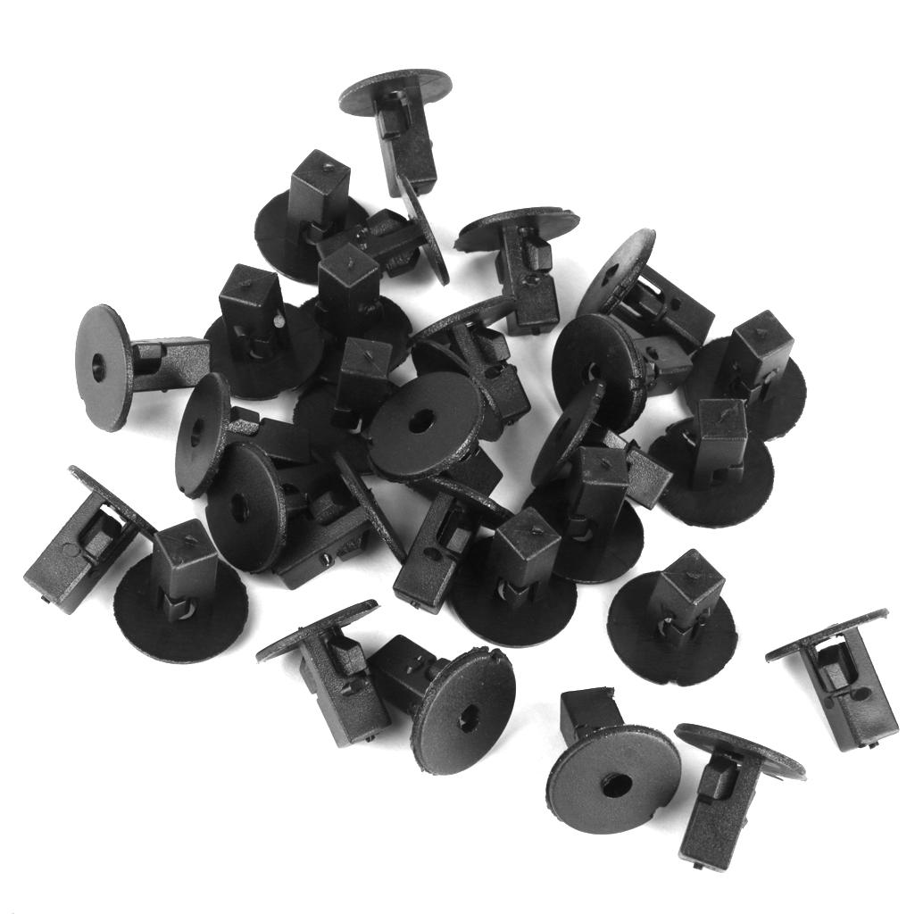 30x Moulding Grommet Screws Clip Fasteners Replaces 90189-06013 For Toyota