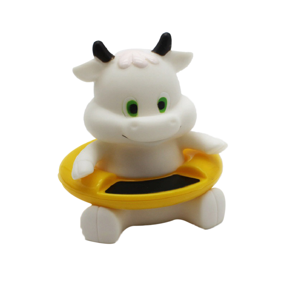 Cartoon Baby Water Temperature Meter Cute Baby Bath Measurement Water Temperature Thermometer Variety Animal 5 Shape Optional: White