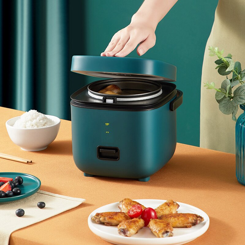 220V 1.2L Mini Rijstkoker Kleine 1-2 Persoon Rijstkoker Huishouden Keuken Kleine Huishoudelijke Apparaten