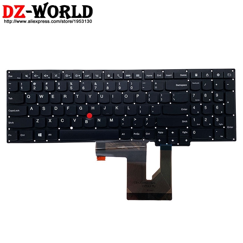 Teclado retroiluminado en inglés para ordenador portátil, Teclado Original para Lenovo Thinkpad S5 S531 S5 S540