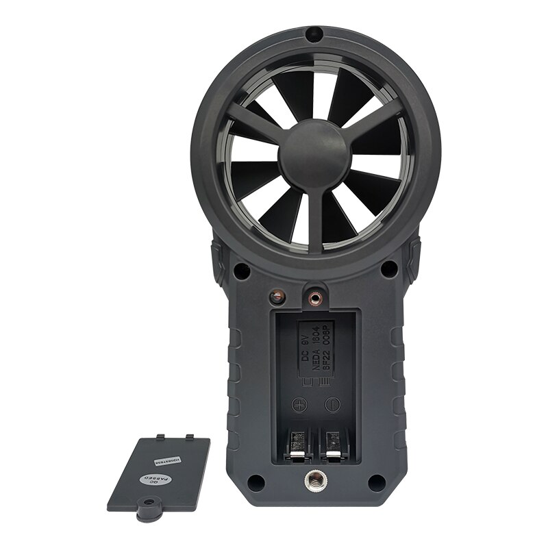 0-30m/s Big Wind Wheel Meter Digital Air Anemometer Wind Speed Meter Anemometro Measure Wind Volume Temperature Senor Wih LCD