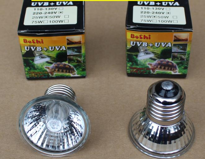 Lámpara solar de espectro completo E27 UVA + UVB, Bombilla de calentamiento de reptiles para base de mascotas