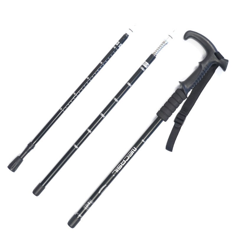 Trekking Walking Poles Adjustable Trekking Poles Walking Ski Sticks Anti Shock Hiking Stick 65-135cm
