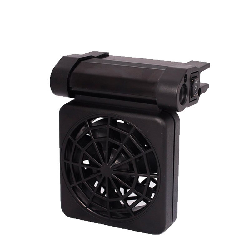 1/2/3/4 Heads Fan Black Aquarium Fish Tank Cooling Fans Cold Wind Chiller Adjustable Water Cooler Temperature Control Equipment: 1 head fans / US Plug