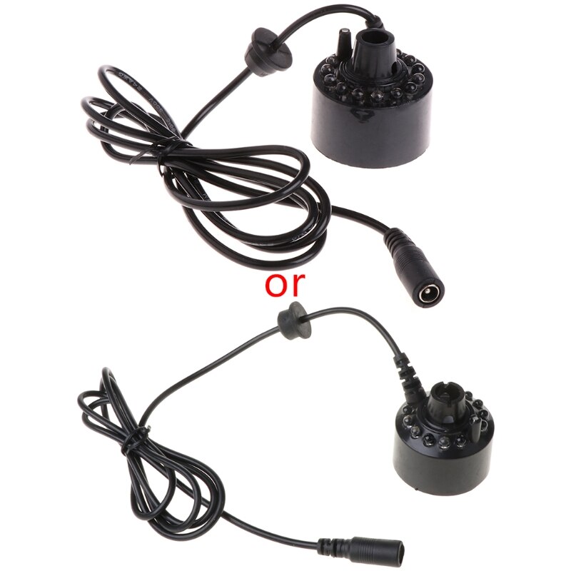 12 lumière LED brumisateur à ultrasons brumisateur fontaine d'eau étang intérieur extérieur