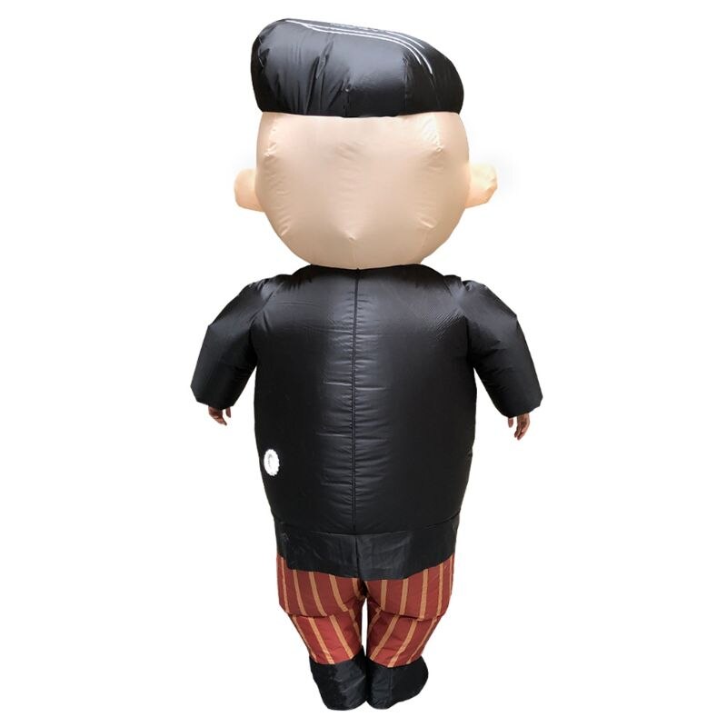 Handsome Man Inflatable Costume for Adults Funny Annual Meeting Cosplay Outfit K1MA