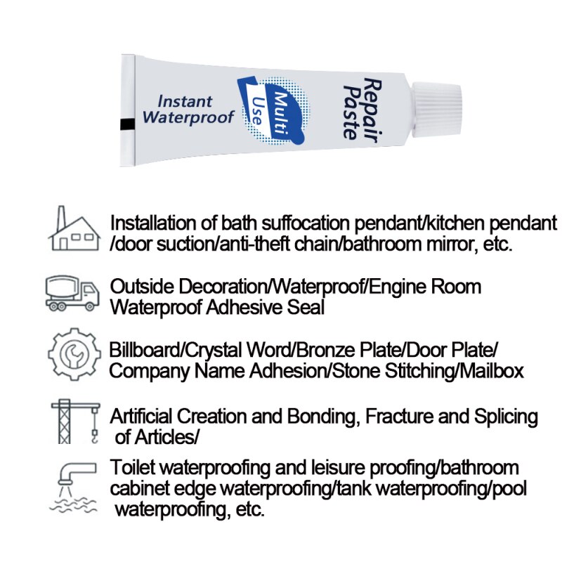 Instant Waterproof Repair Paste for Home Tile Ceramic