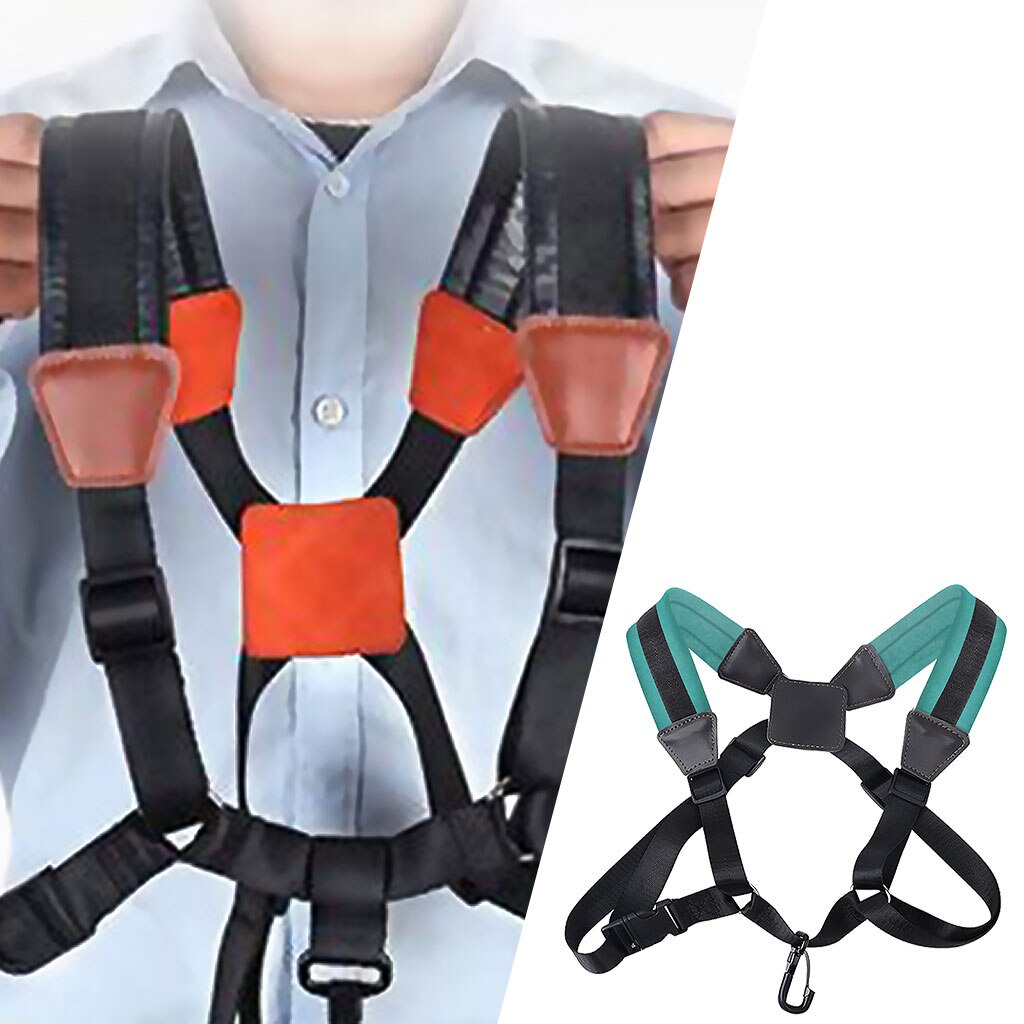Volwassen Kind Zachte Sax Strap Haak Saxofoon Schouderriem Saxofoon Strap Harness Voor Alto Tenor Sopraansaxofoon