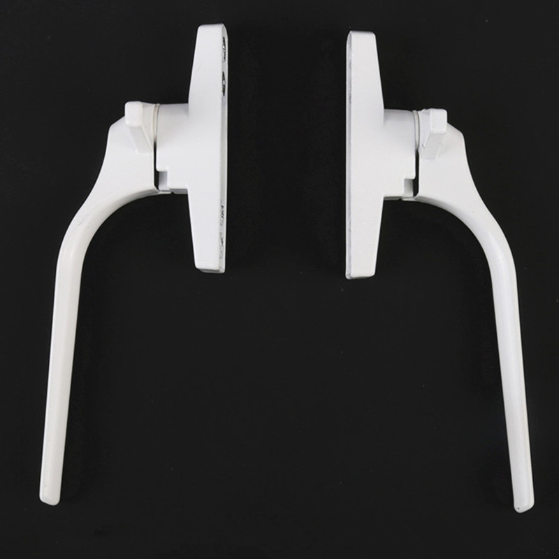 Aluminum alloy casement window handle latches plastic steel push open door window lock buckle replacement parts window stopper