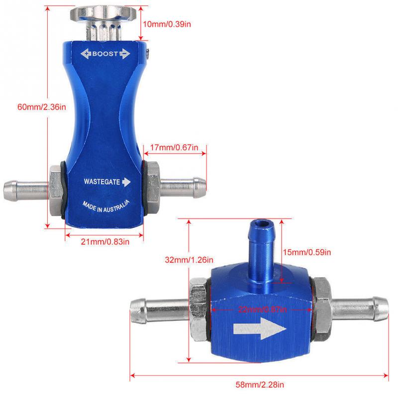 Auto Pressurize Car Modified Adjustable Replacement Parts Vehicle Regulating Manual Turbo Boost Valve Controller Booster Kits