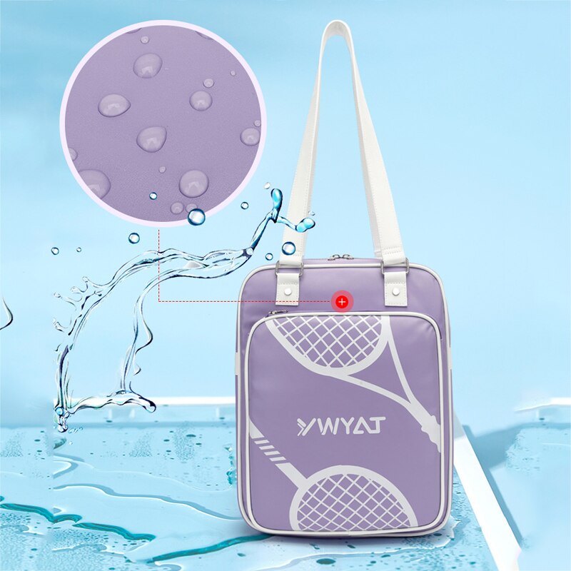 Badminton Bag Female Backpack Single Shoulder 2-3 Pack Crossbody Portable Badminton Bag Large Capacity