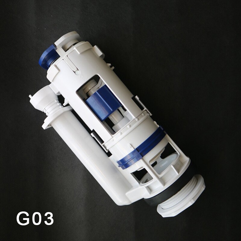 Toilet Tank Fittings Dual-Flush Toilet Repair Toilet Connected Water Tank Double Flush Double Press Drain Valve: G03