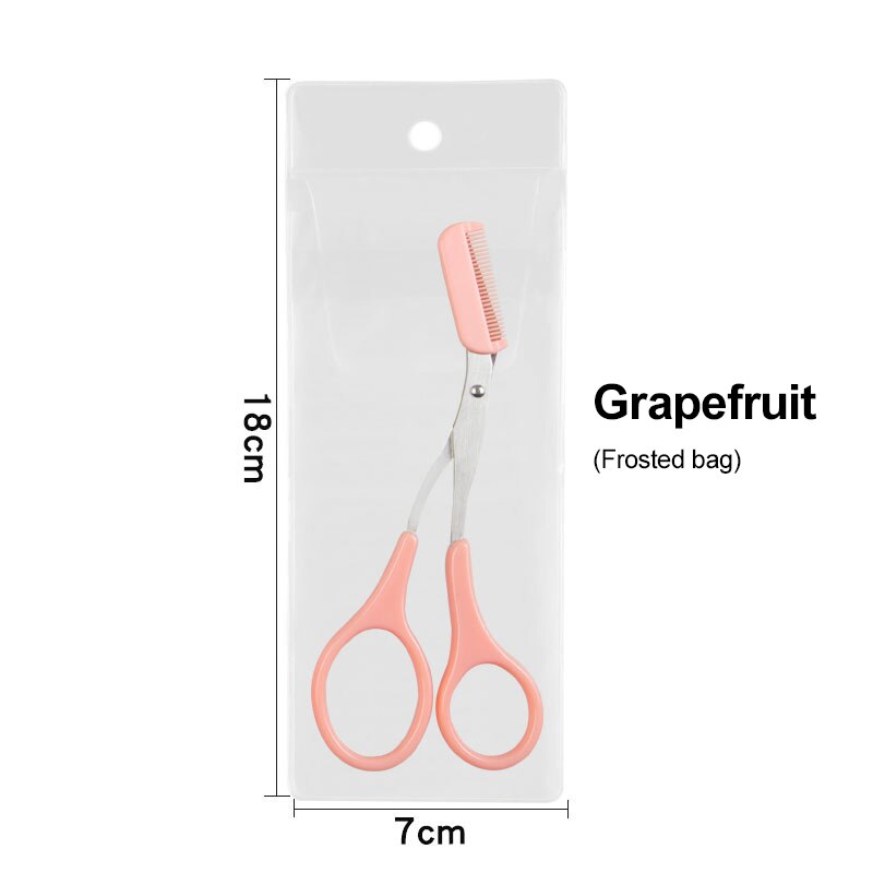 Rasoir en acier inoxydable avec peigne amovible, outils de maquillage, ciseaux tondeuse à sourcils, épilateur, cosmétiques: A7